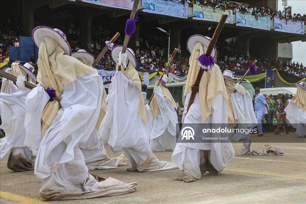 Nijerya’da geleneksel "Eyo Festivali" düzenlendi