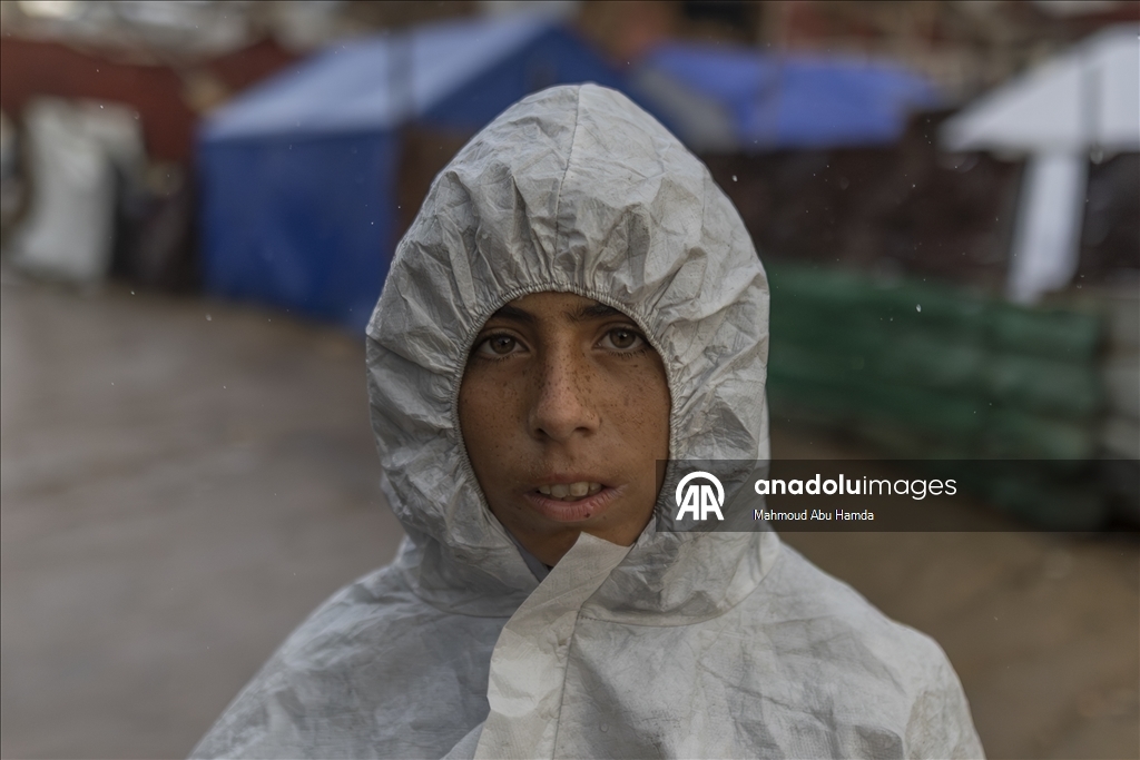 Неблагоприятные погодные условия усугубляют жизнь в Газе