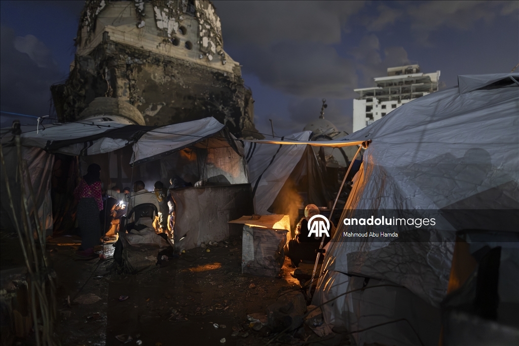 Неблагоприятные погодные условия усугубляют жизнь в Газе