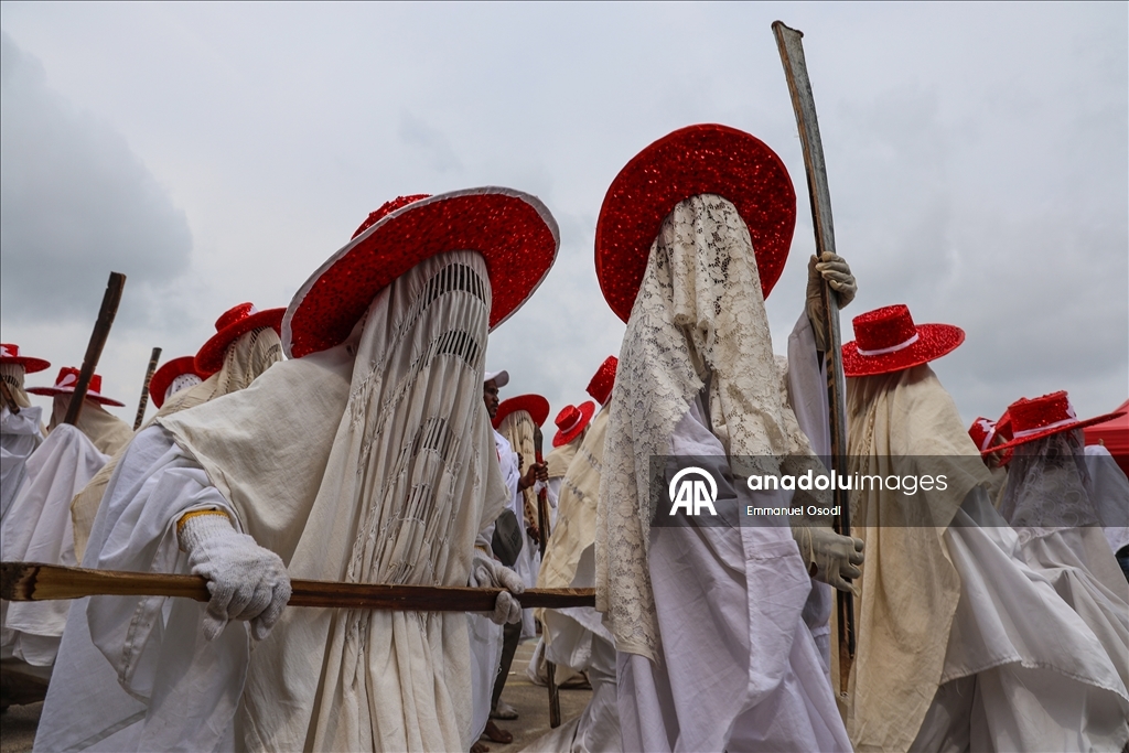 Nijerya’da geleneksel "Eyo Festivali" düzenlendi