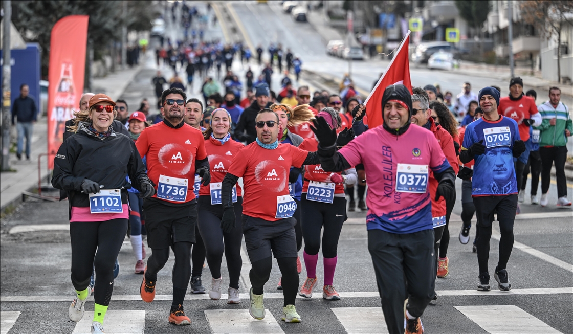 Ankara'da 90. Büyük Atatürk Koşusu yapıldı