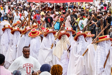 В Нигерии прошел традиционный фестиваль «Эйо»