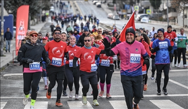 Ankara'da 90. Büyük Atatürk Koşusu yapıldı