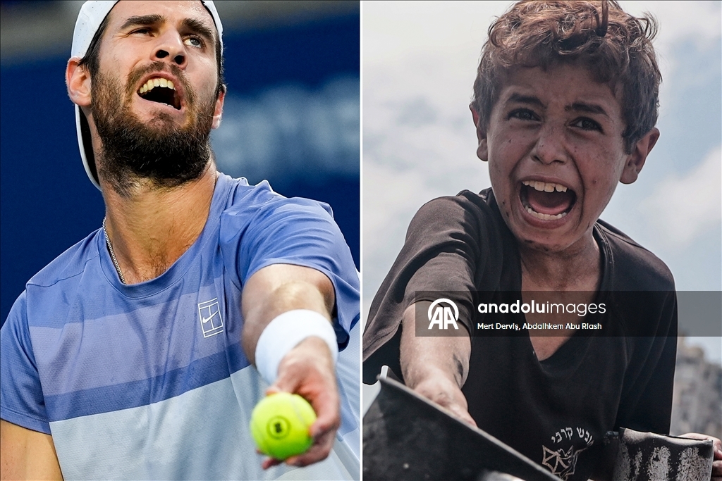 AA'nın 2025 kareleri, Batı'nın gündemi ile Gazze'nin acılarını gözler önüne seriyor