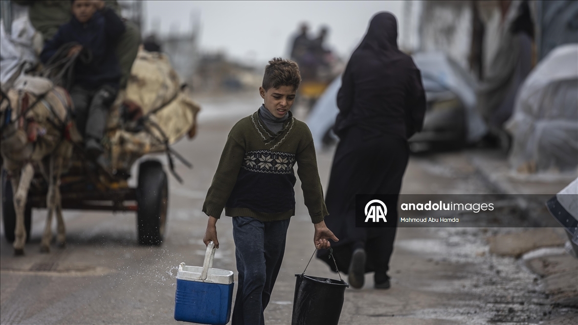 Gazze'de temiz su krizi devam ediyor