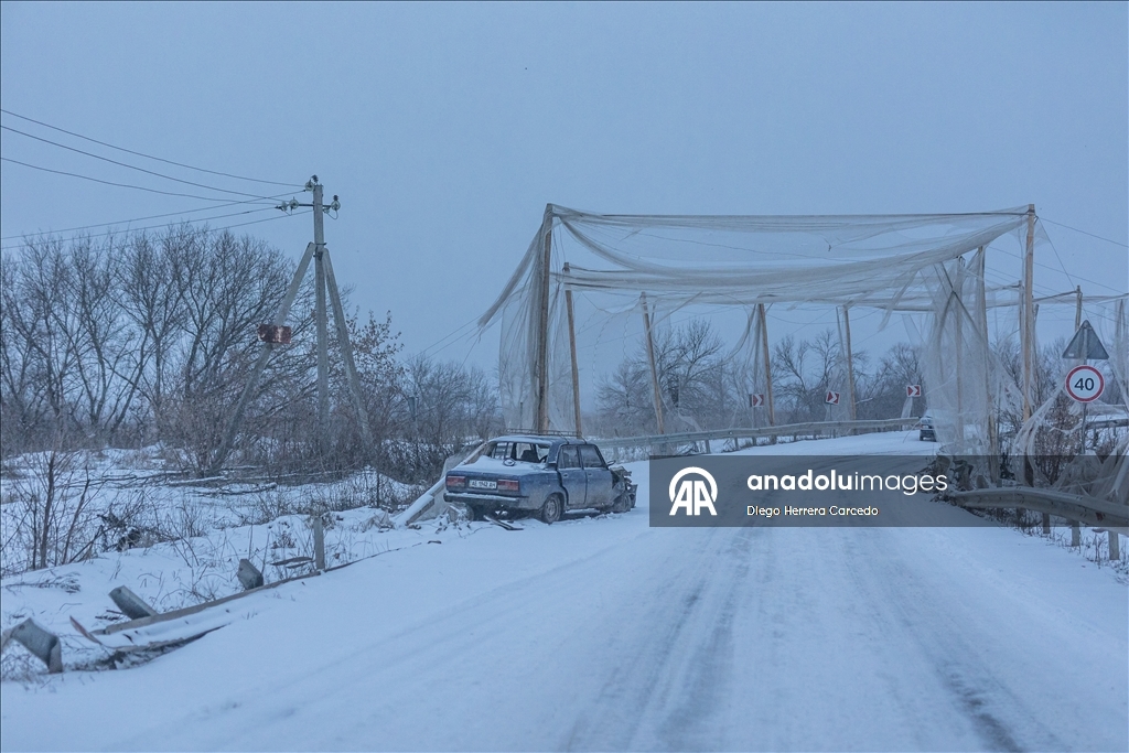 Следы войны в украинской Константиновке в объективе камер