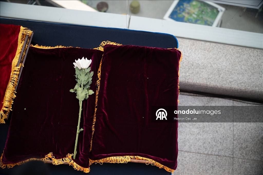 В Южной Корее почтили память авиакатастрофы рейса Jeju Air