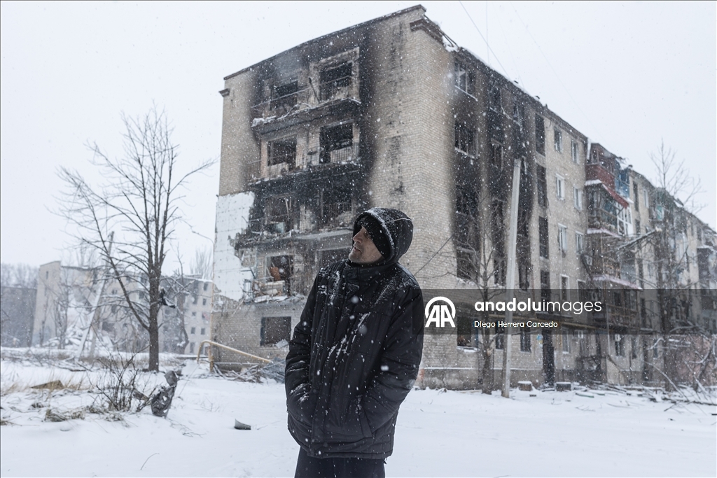 Следы войны в украинской Константиновке в объективе камер