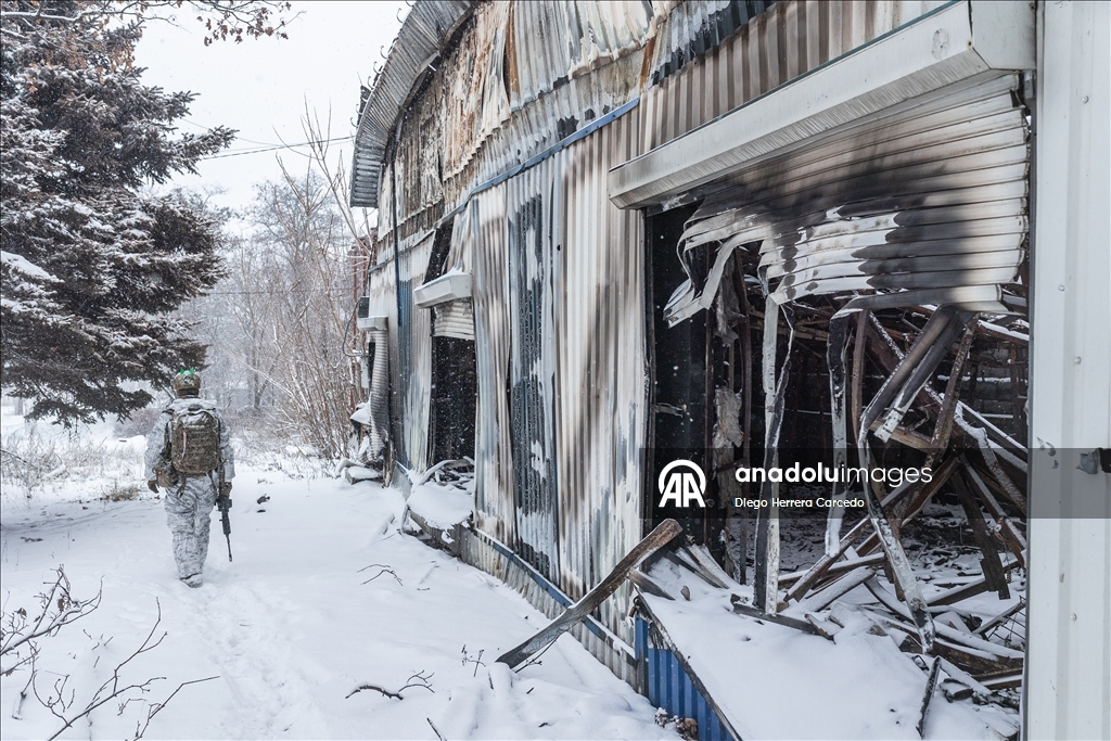 Следы войны в украинской Константиновке в объективе камер