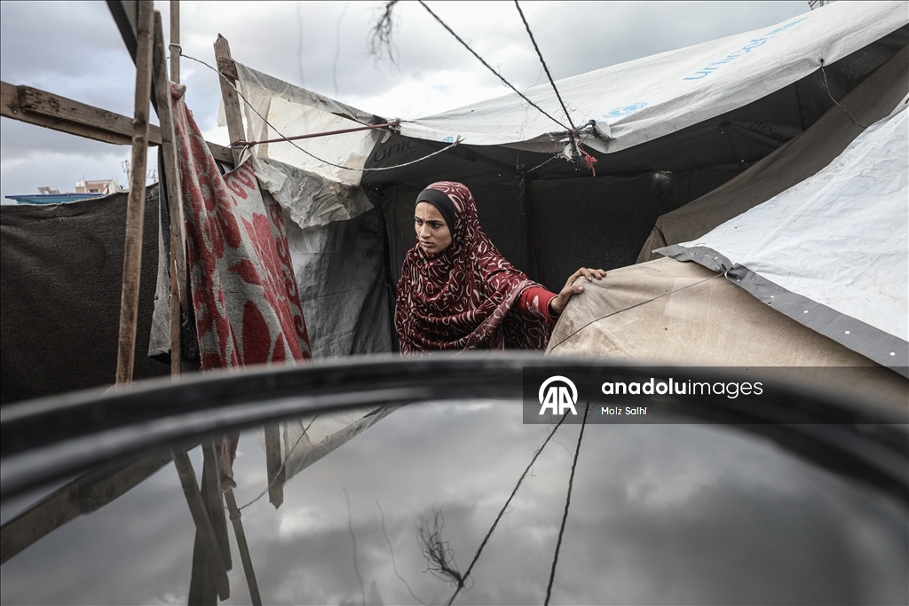 Непогода усугубляет страдания жителей Газы