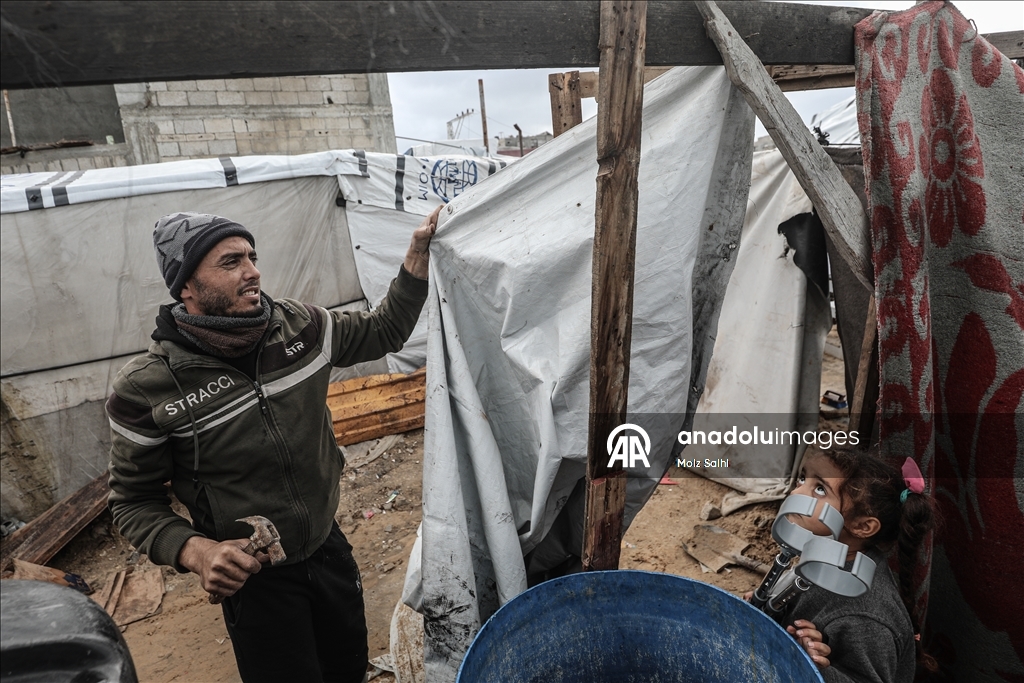 Непогода усугубляет страдания жителей Газы