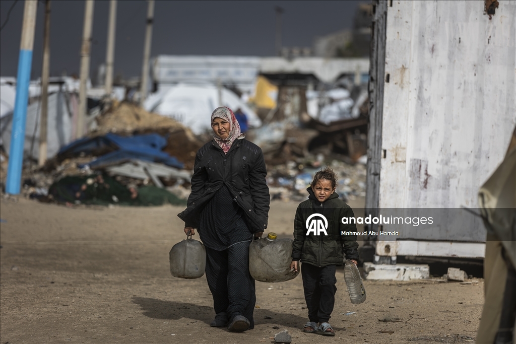 Gazze'de temiz su krizi devam ediyor