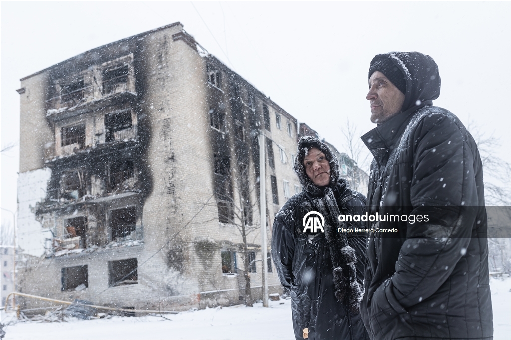 Следы войны в украинской Константиновке в объективе камер