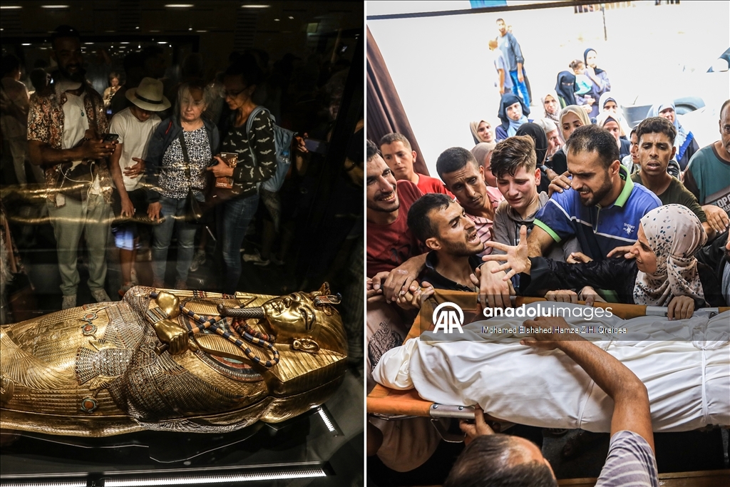 مفارقات 2025 بعدسة الأناضول.. غرب يحتفل وغزة تبكي دما ودموعا