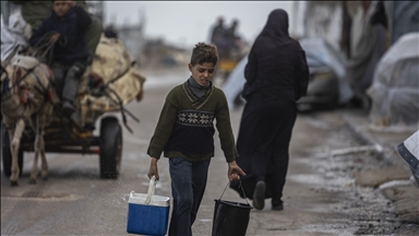 Gazze'de temiz su krizi devam ediyor