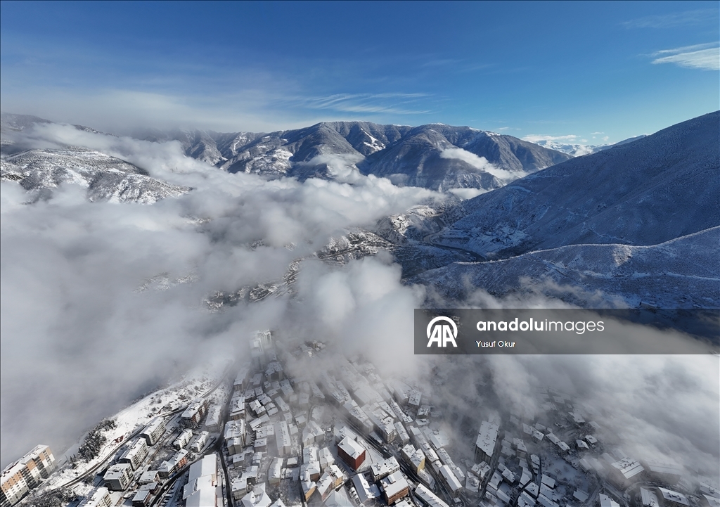 Artvin'de kar ve soğuk hava 