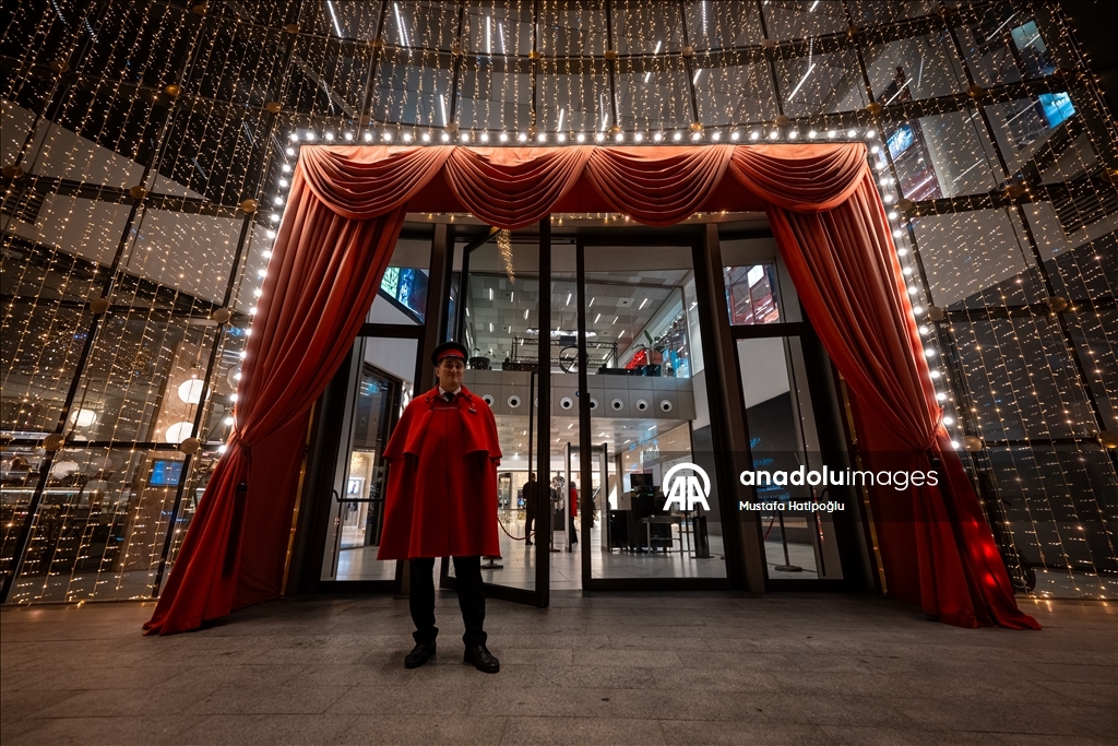 Başkentte yılbaşı hazırlıkları