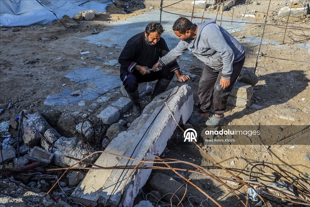 Повседневная жизнь в Хан-Юнусе на фоне разрушений