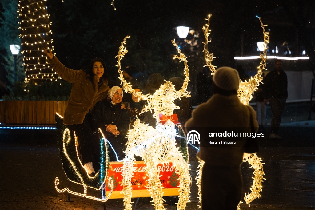 Başkentte yılbaşı hazırlıkları