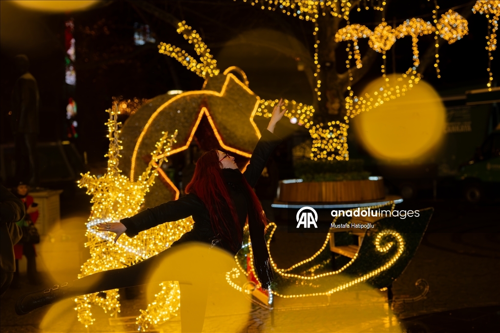 Başkentte yılbaşı hazırlıkları