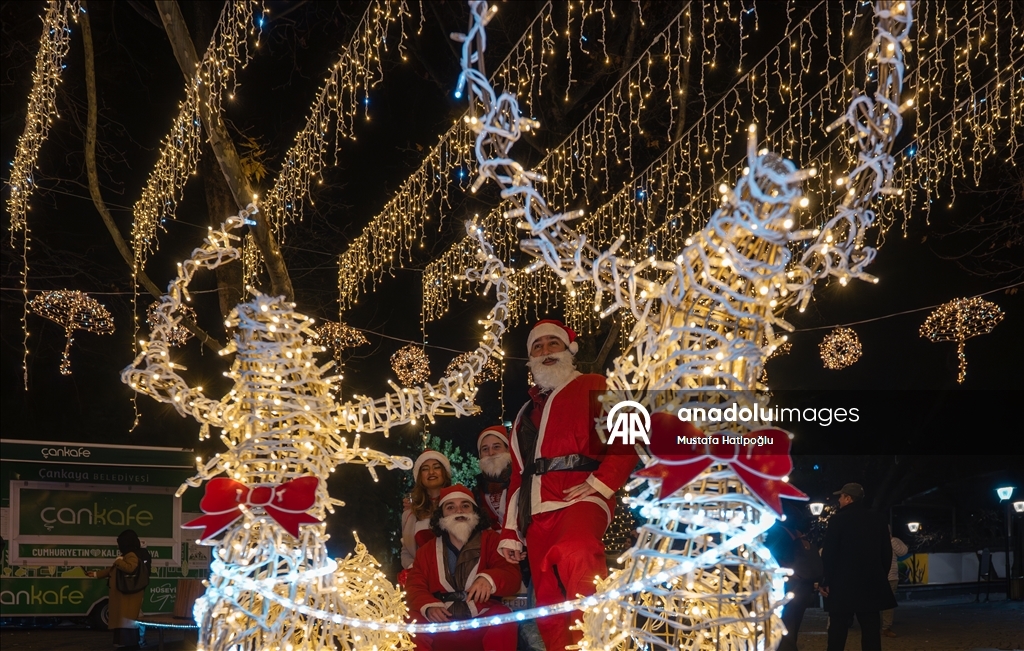 Başkentte yılbaşı hazırlıkları