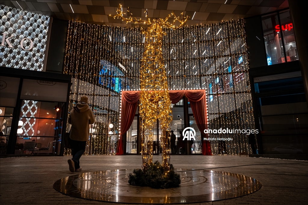 Başkentte yılbaşı hazırlıkları