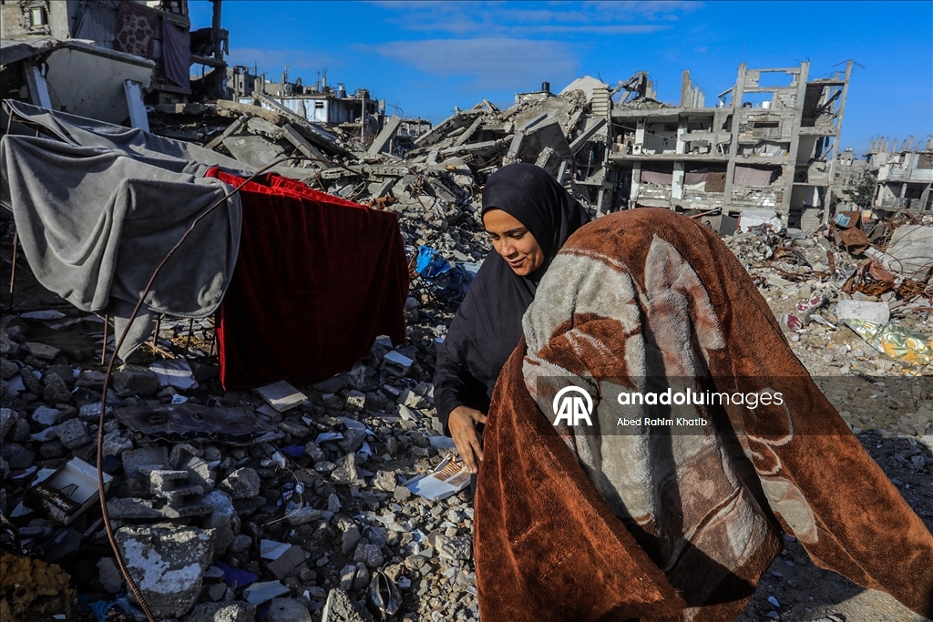 Han Yunus'ta yıkımın gölgesinde günlük yaşam