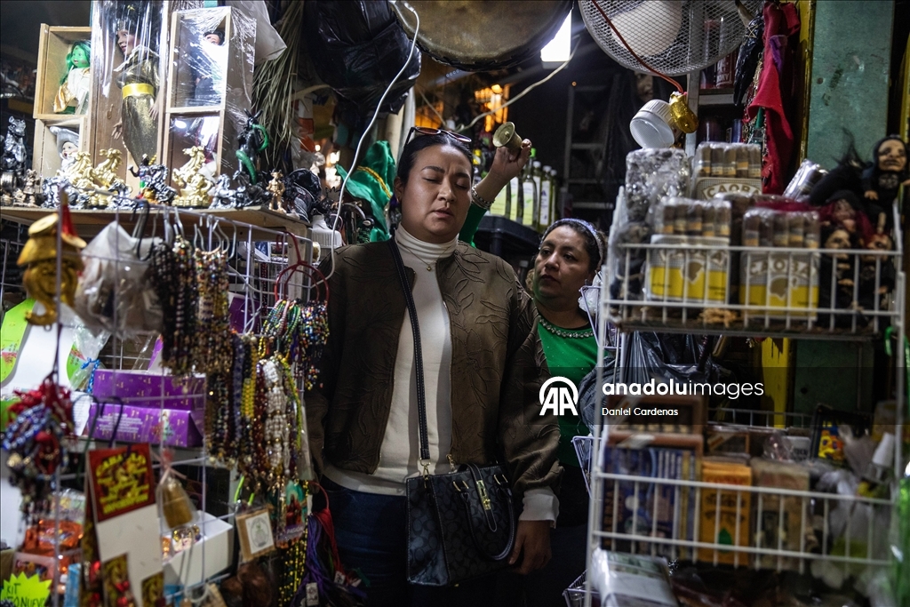 Mexico City’deki Sonora Pazarı’nda yeni yıl hazırlıkları