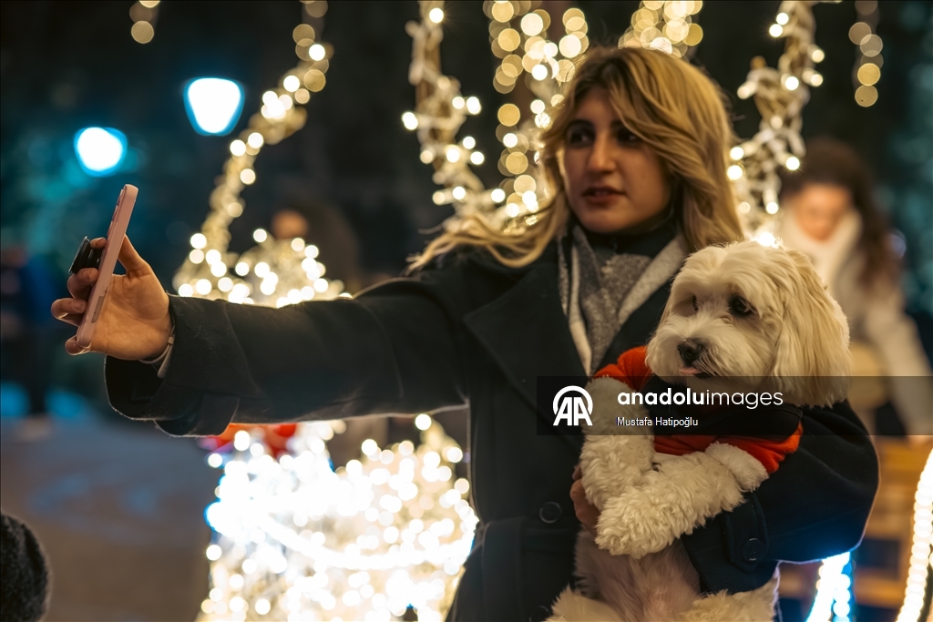 Başkentte yılbaşı hazırlıkları