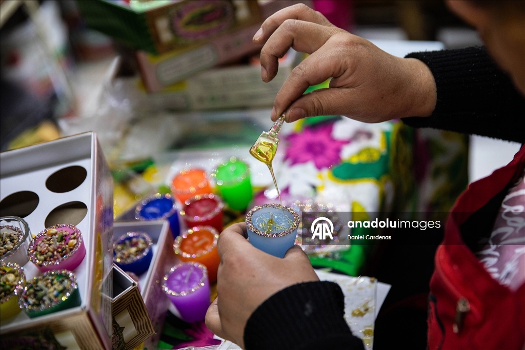 Mexico City’deki Sonora Pazarı’nda yeni yıl hazırlıkları