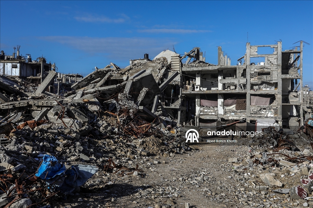 Han Yunus'ta yıkımın gölgesinde günlük yaşam