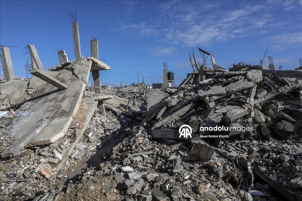 Han Yunus'ta yıkımın gölgesinde günlük yaşam