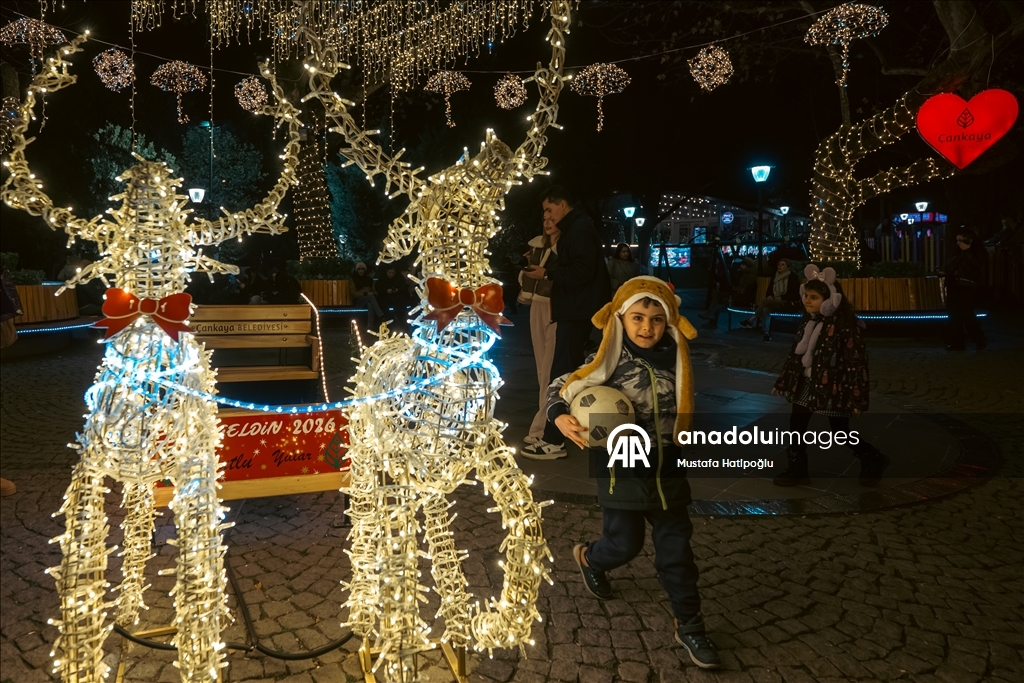 Başkentte yılbaşı hazırlıkları