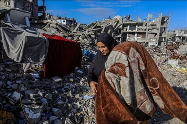 Повседневная жизнь в Хан-Юнусе на фоне разрушений