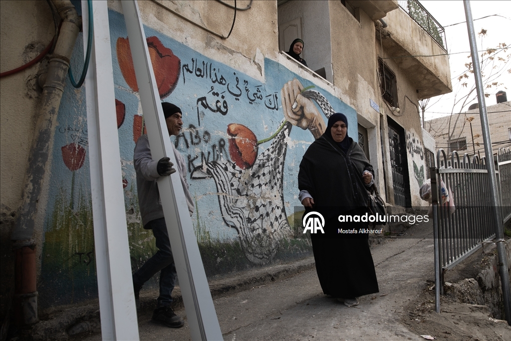 Mescid-i Aksa’nın güneyindeki Silvan Mahallesi tahliye tehdidi altında