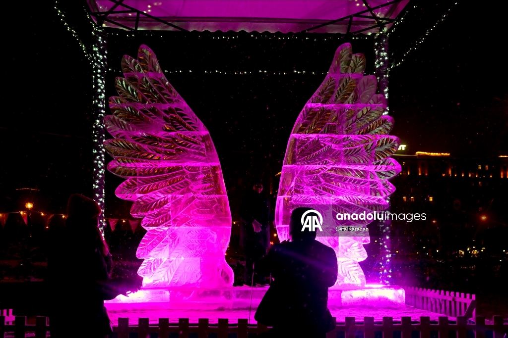 Фестиваль ледяных скульптур по мотивам персонажа «Буратино»