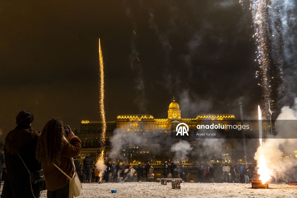 Dünya yeni yılı coşkuyla karşıladı