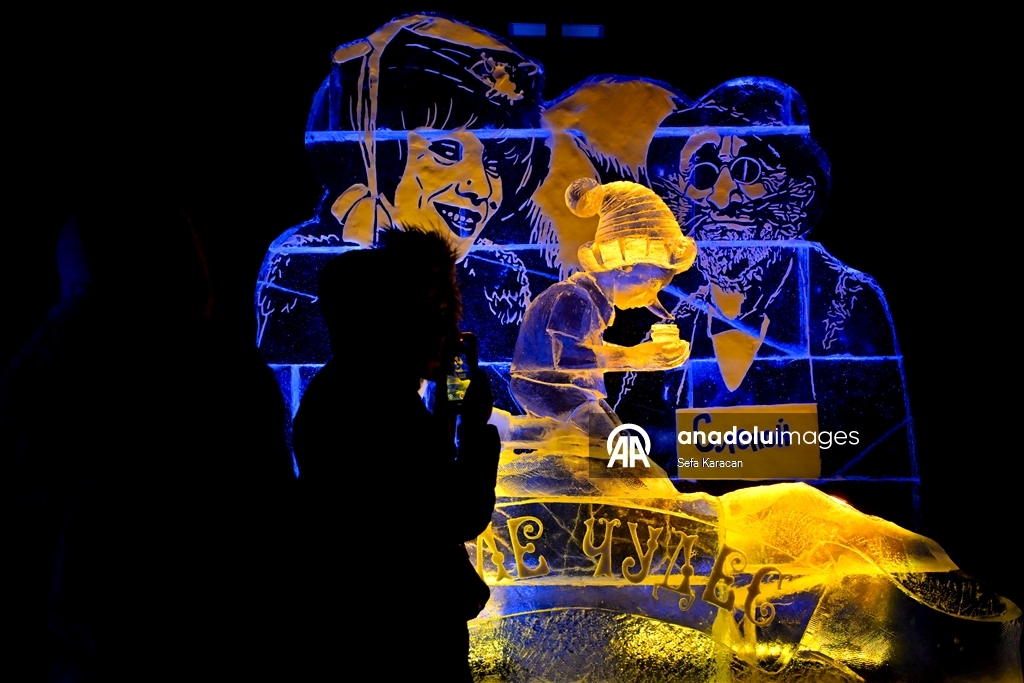 Фестиваль ледяных скульптур по мотивам персонажа «Буратино»