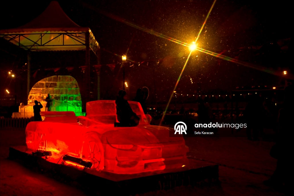 Фестиваль ледяных скульптур по мотивам персонажа «Буратино»