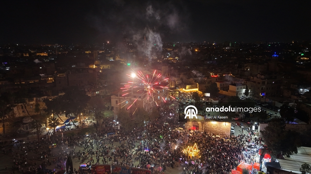 Dünya yeni yılı coşkuyla karşıladı