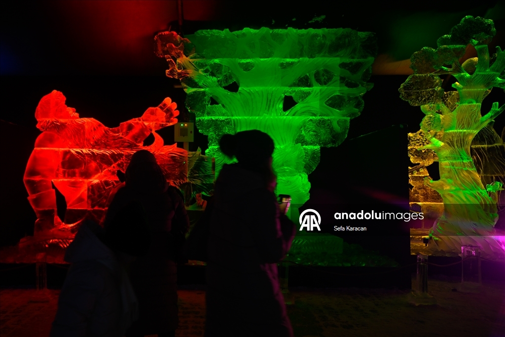 Фестиваль ледяных скульптур по мотивам персонажа «Буратино»