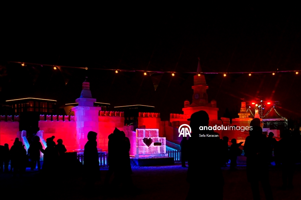 Фестиваль ледяных скульптур по мотивам персонажа «Буратино»