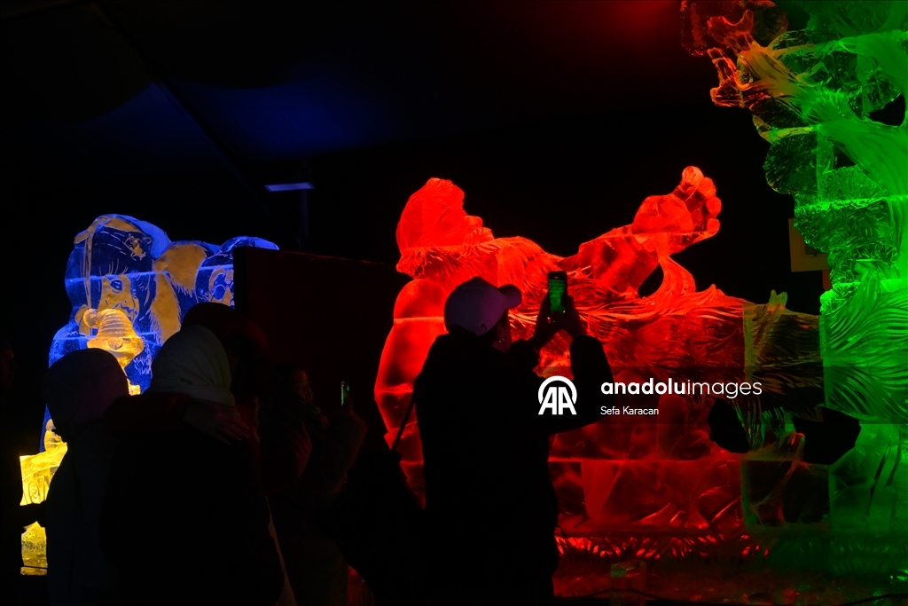 Фестиваль ледяных скульптур по мотивам персонажа «Буратино»