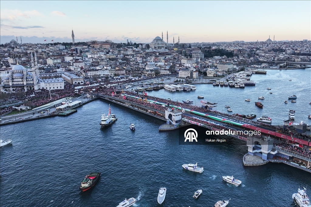 «Нас не смогут запугать и заставить замолчать. Мы не забудем про Палестину!»