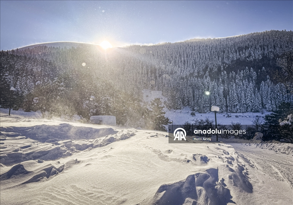 Abant Dağları'nda gün doğumu