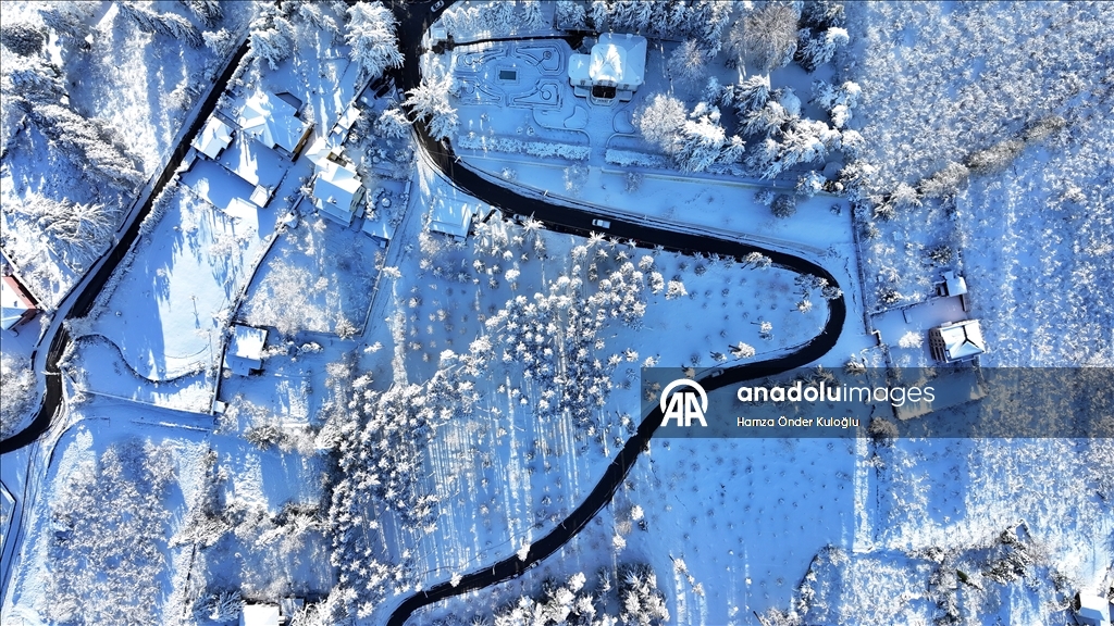 Trabzon'da kar yağışı