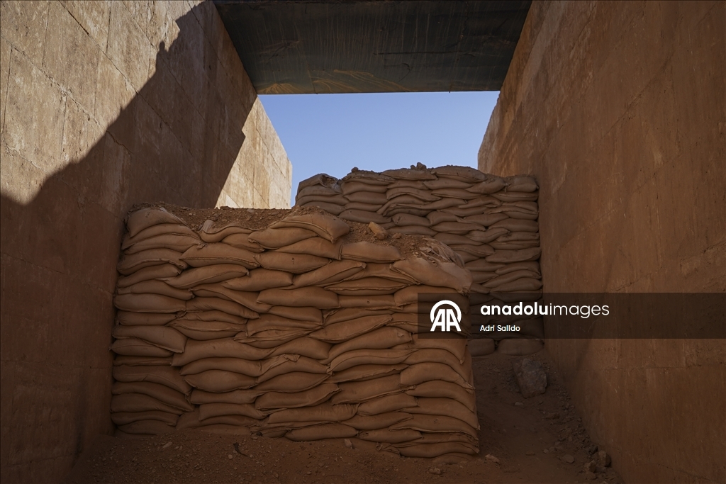 Suriye'nin Humus ilinde UNESCO Dünya Mirası listesindeki Palmira Antik Kenti