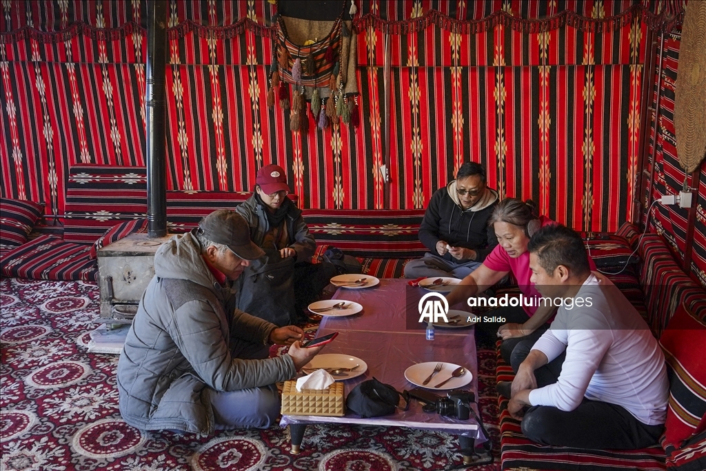 Suriye'nin Humus ilinde UNESCO Dünya Mirası listesindeki Palmira Antik Kenti