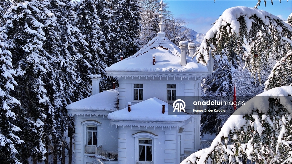 Trabzon'da kar yağışı