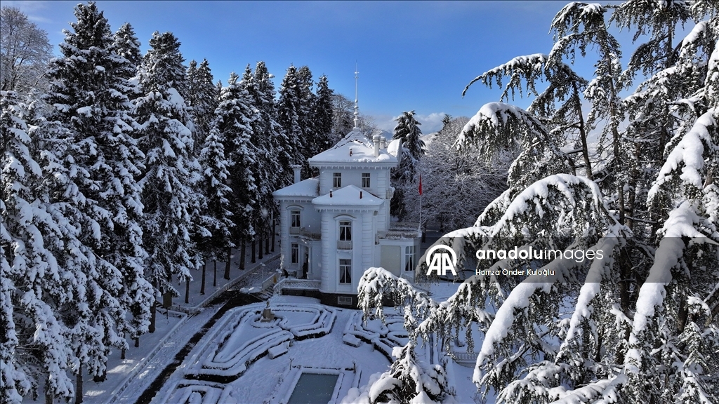 Trabzon'da kar yağışı